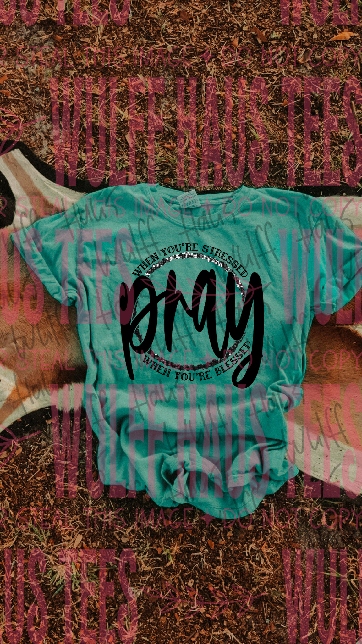 Pray - when you're stressed / when you're blessed| Tee