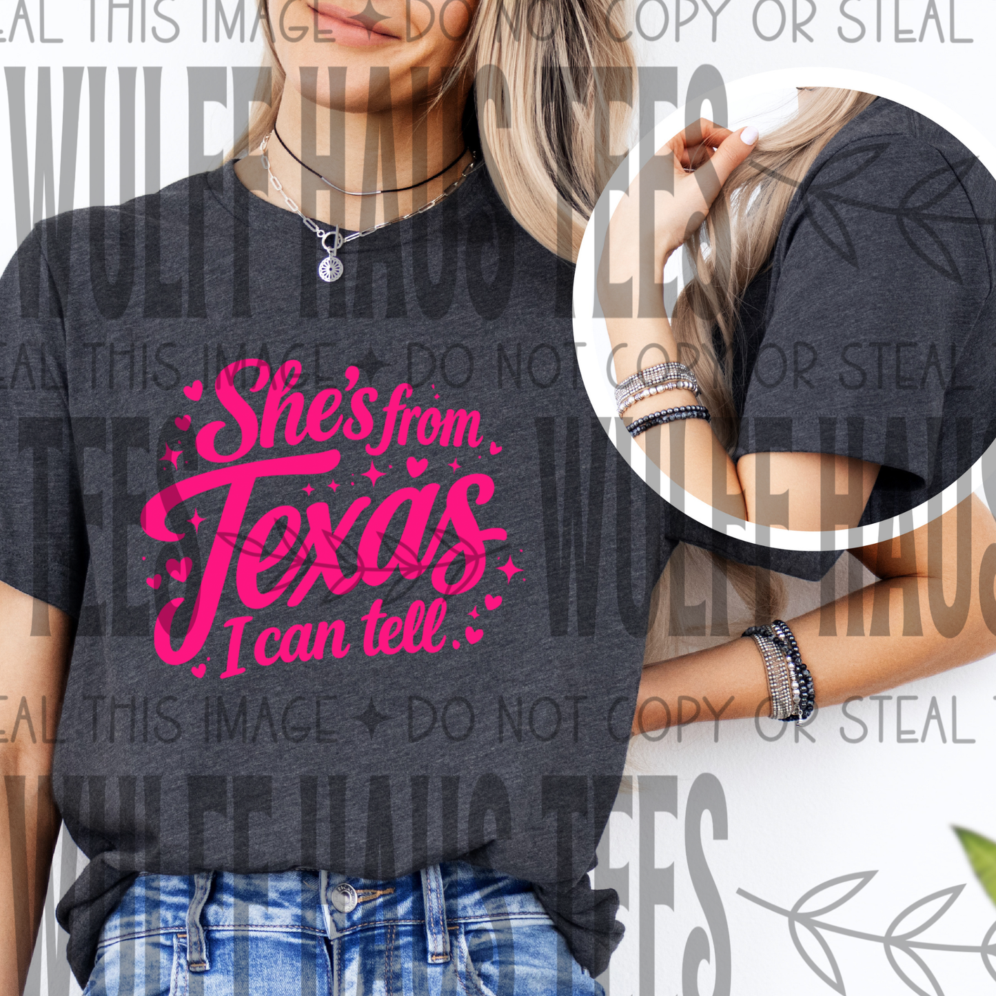She's from Texas | Tee