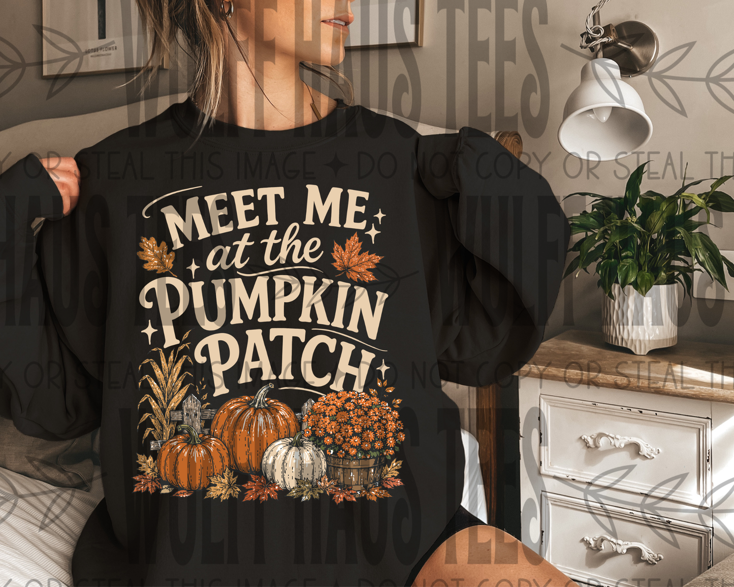 Meet me at the pumpkin patch | crewneck