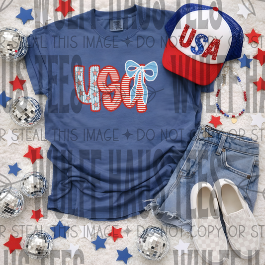 USA with bow | Tee