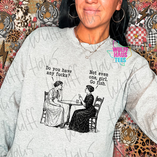 Go fish girl | crewneck