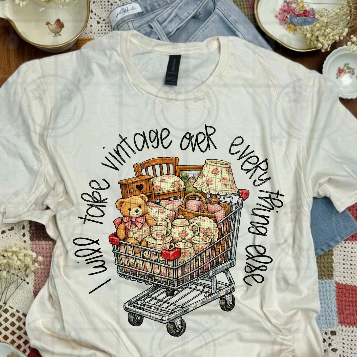 i will take vintage over everything |  Tee