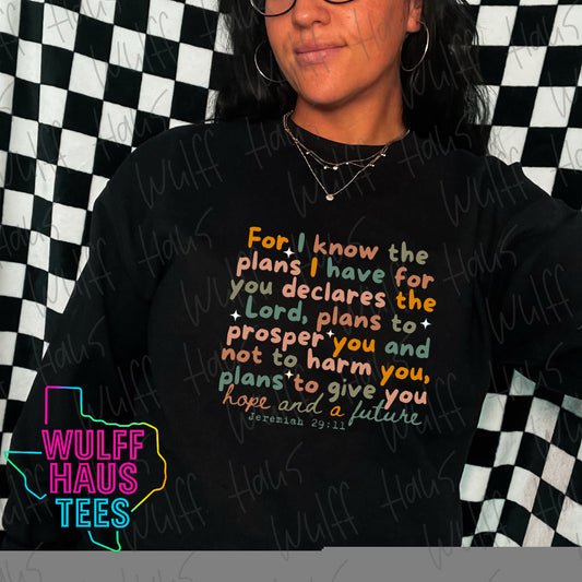 For I know the plans | crewneck ✨ exclusive ✨
