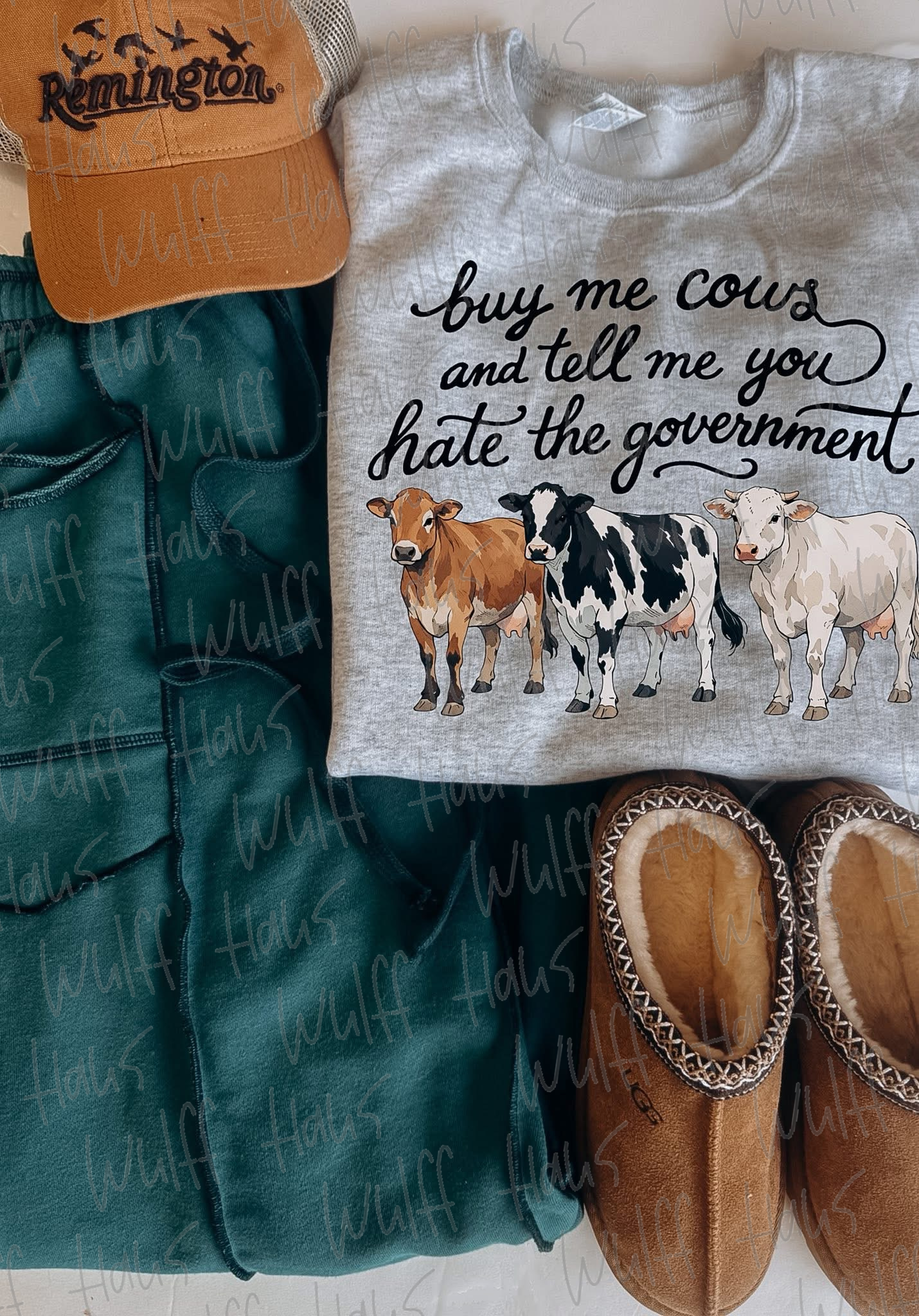 Buy me chickens/ cows and tell me you hate the government | Tee