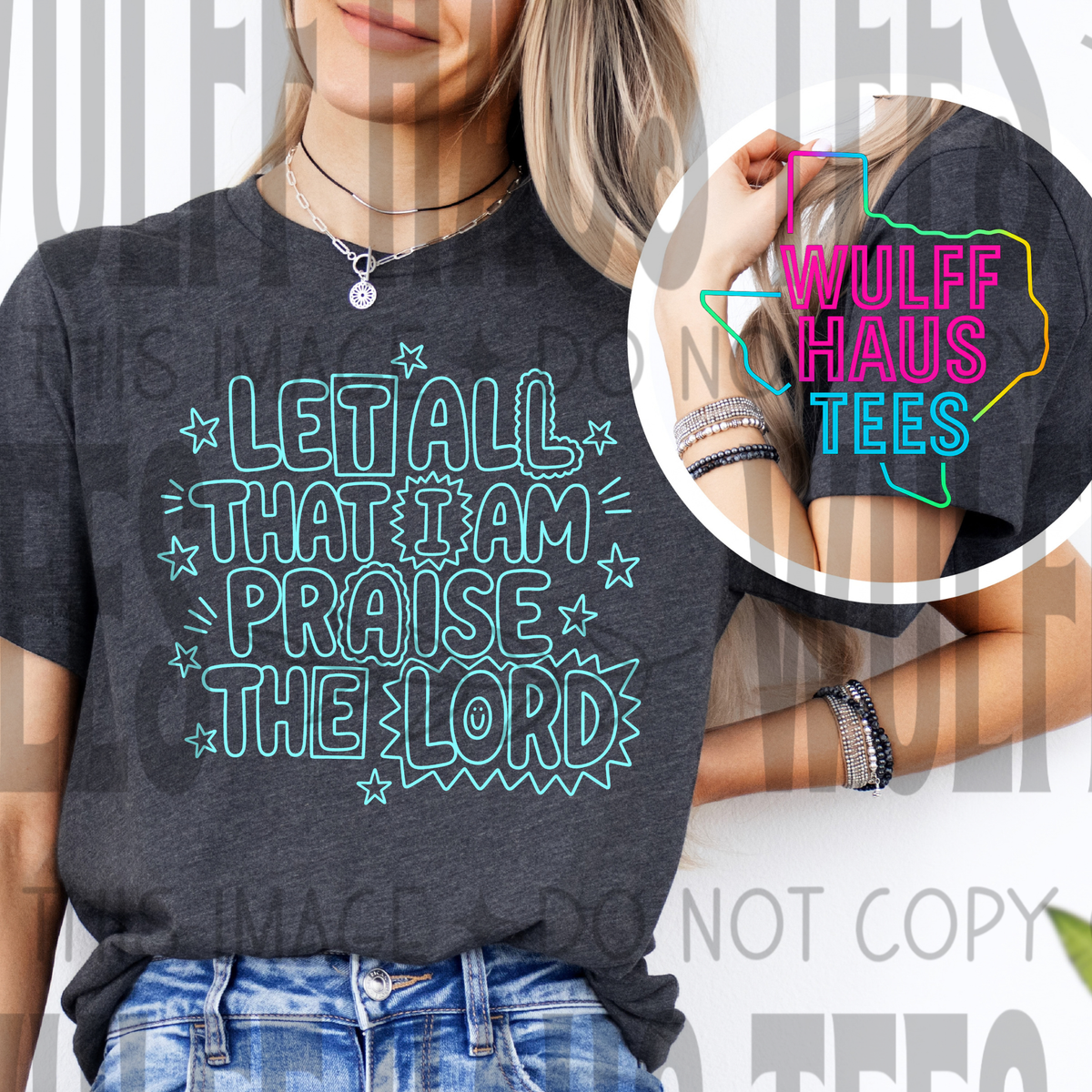 let all that I am Praise the Lord | Gildan softstyle  | tee