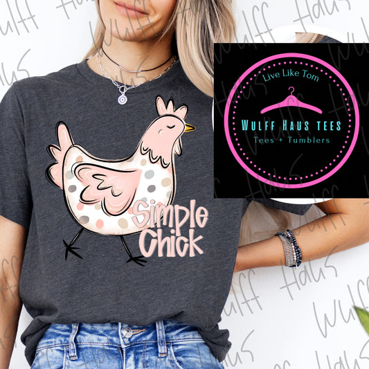 Simple Chick | tee