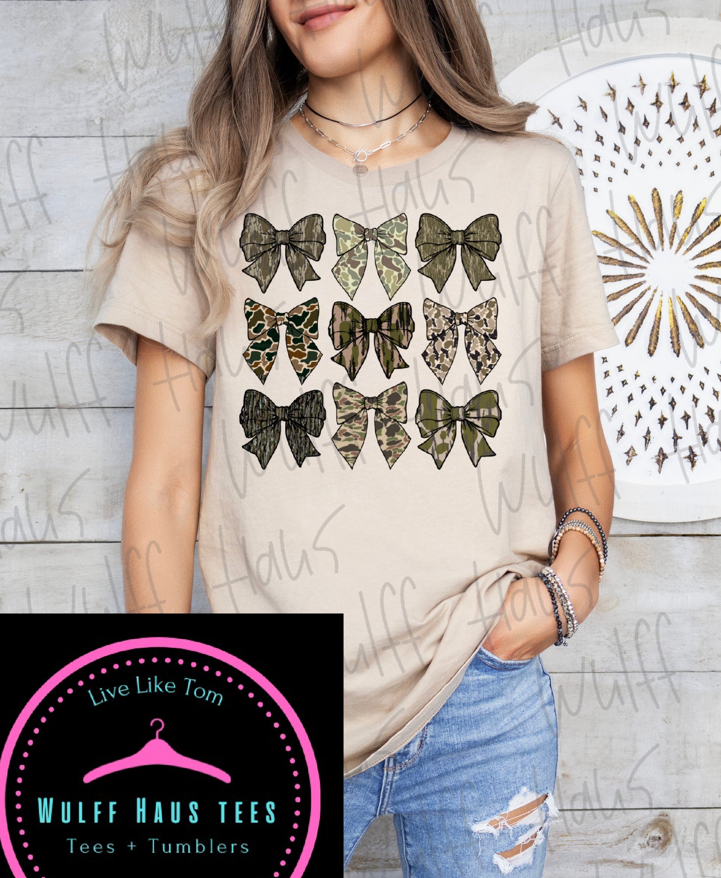 Camo Bow | TEE