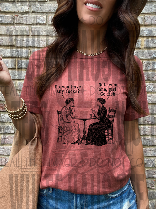 Go fish  | tee