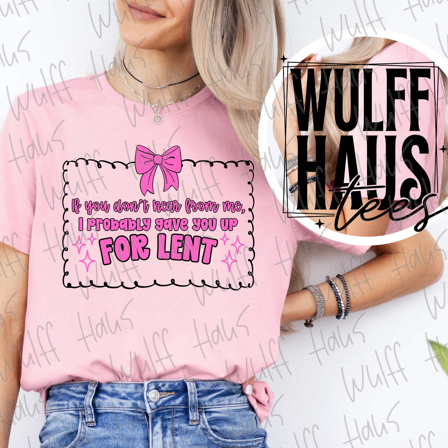 Giving you up for lent  | Tee