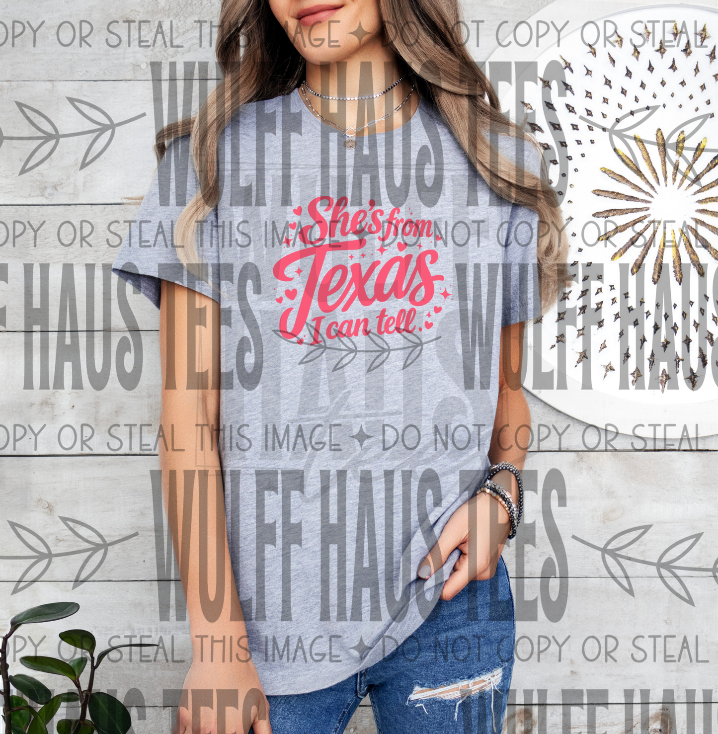 She's from Texas | Tee