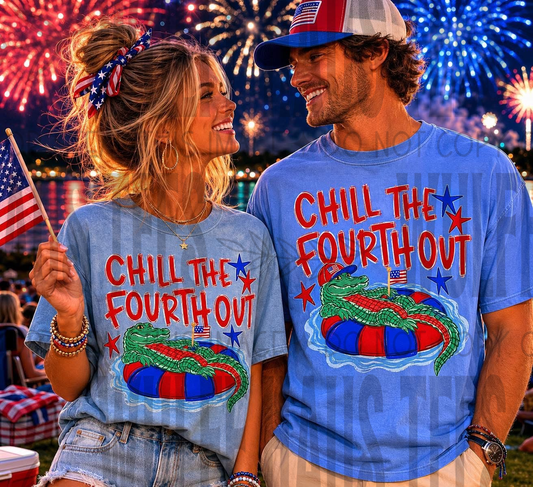 Chill the fourth out | hat |Tee