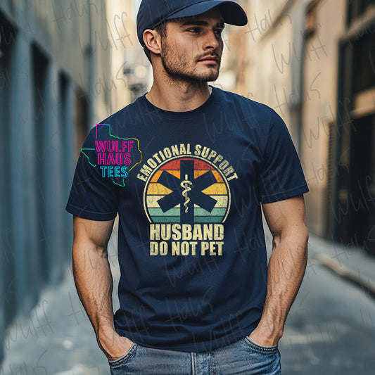 Emotional support husband • do not pet ∙|tee