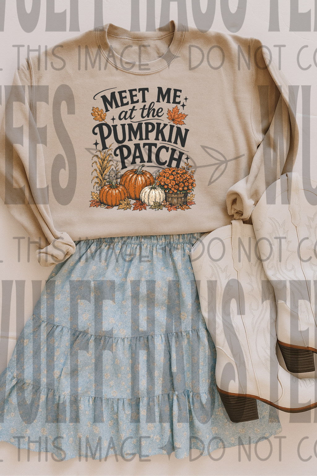 Meet me at the pumpkin patch | crewneck