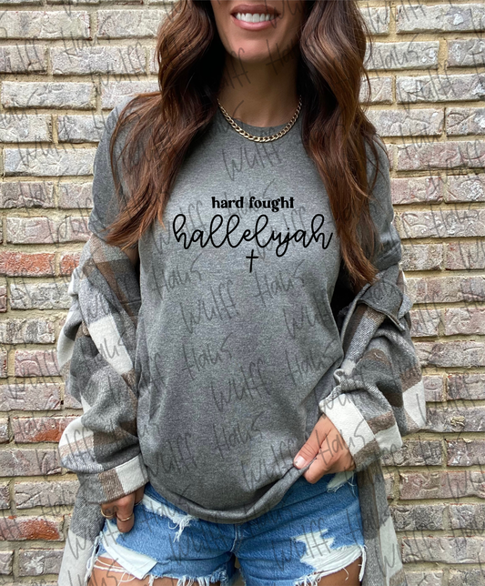 𝙷𝚊𝚛𝚍 𝙵𝚘𝚞𝚐𝚑𝚝 𝙷𝚊𝚕𝚕𝚎𝚕𝚞𝚓𝚊𝚑 | Tee